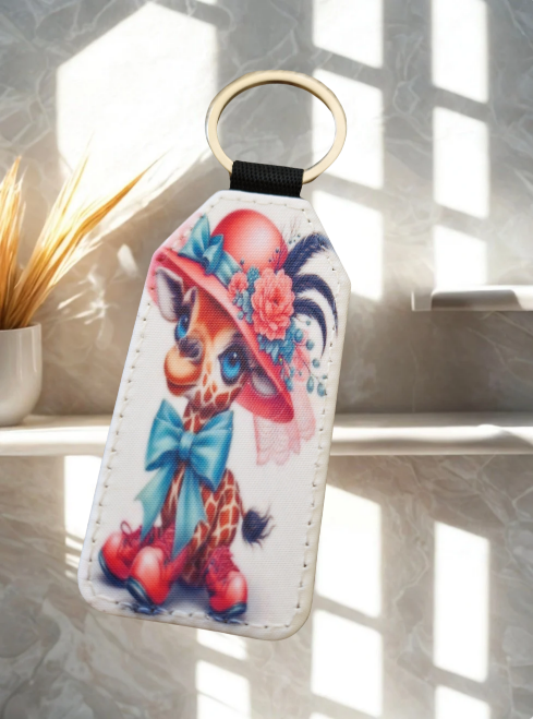 Schlüsselanhänger aus Stoff