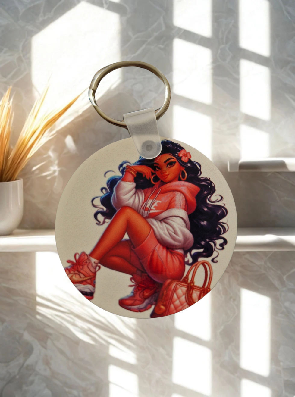 Schlüsselanhänger aus Holz