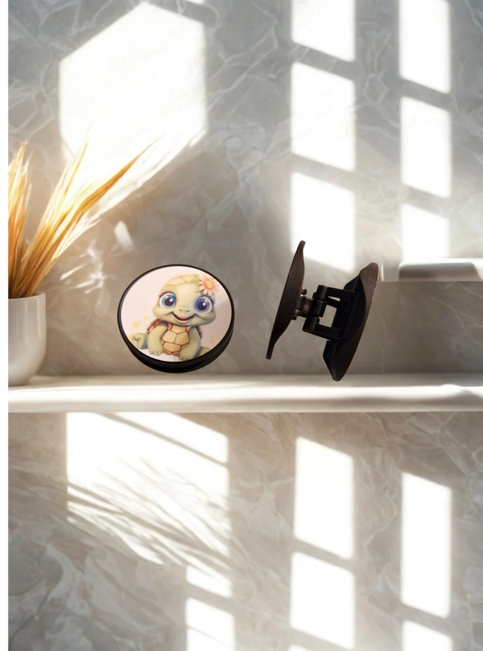 Popsockets / Pop-Up in schwarz