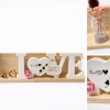 LOVE Schriftzug – Holz & Raysin Dekoration handgefertigt