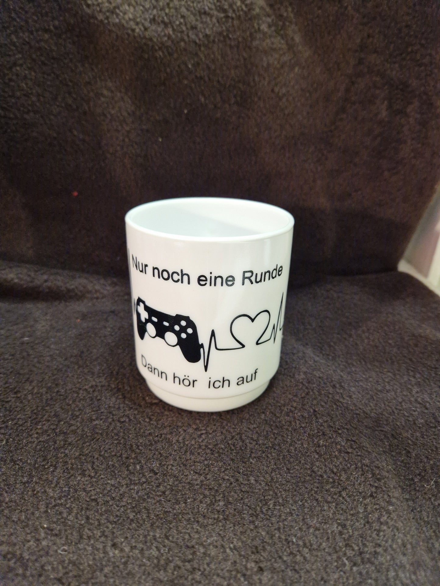 Tasse  "Nur noch eine Runde , dann hör ich auf "