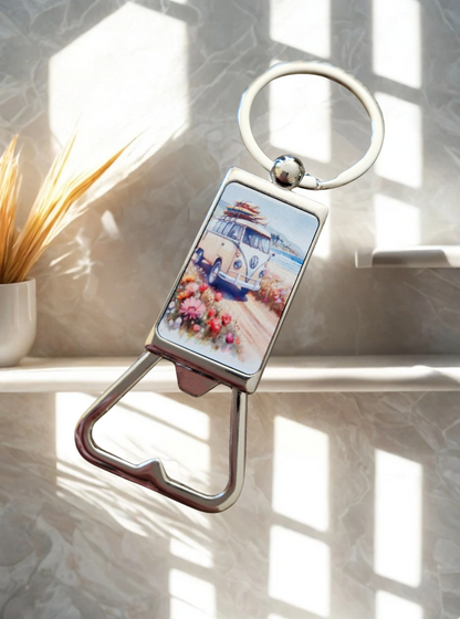 Schlüsselanhänger mit Flaschenöffner