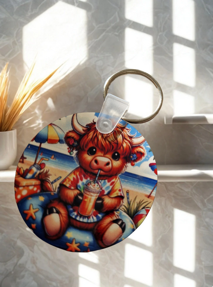 Schlüsselanhänger aus Holz