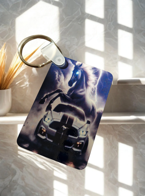 Schlüsselanhänger aus Holz