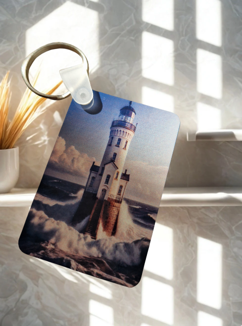 Schlüsselanhänger aus Holz