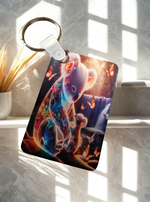 Schlüsselanhänger aus Holz