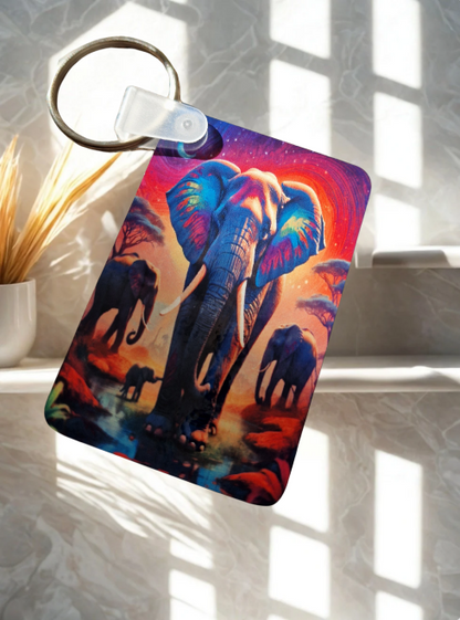 Schlüsselanhänger aus Holz