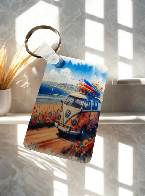 Schlüsselanhänger aus Holz