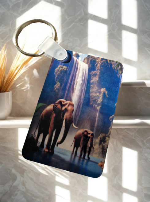 Schlüsselanhänger aus Holz