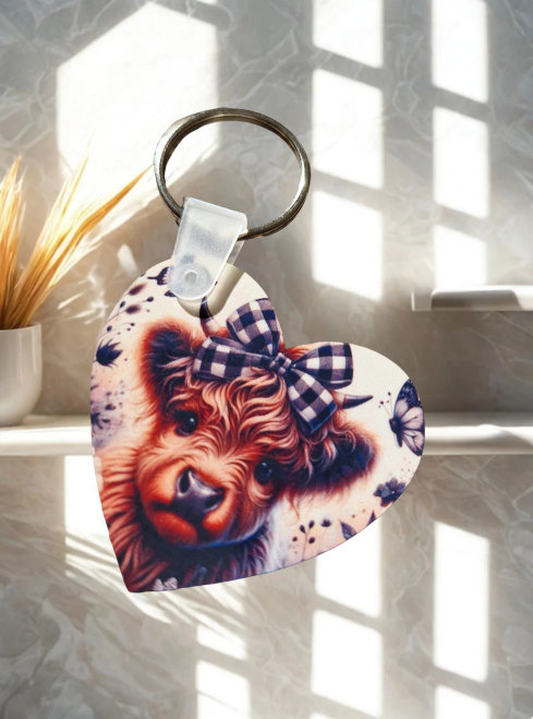 Schlüsselanhänger in Herzform