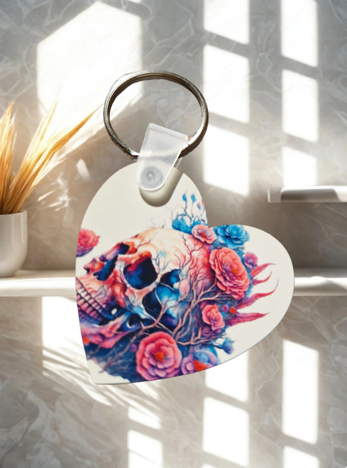 Schlüsselanhänger in Herzform