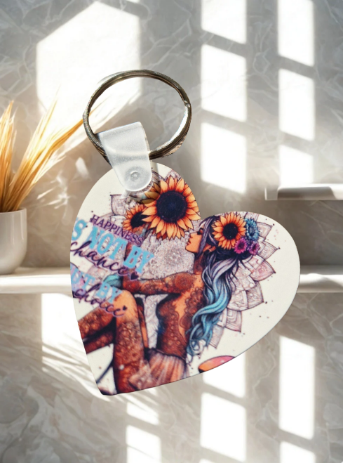 Schlüsselanhänger in Herzform