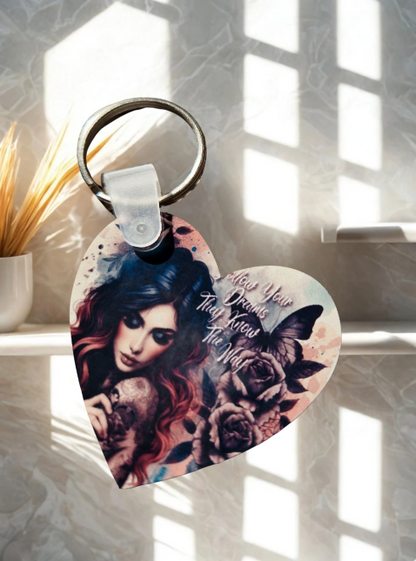 Schlüsselanhänger in Herzform