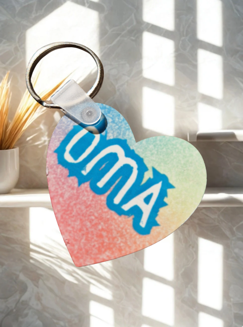 Schlüsselanhänger in Herzform