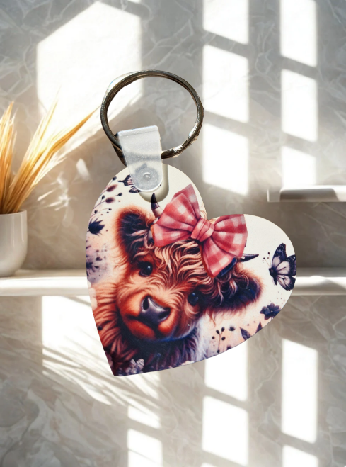 Schlüsselanhänger in Herzform