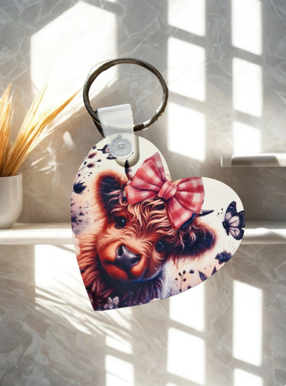 Schlüsselanhänger in Herzform