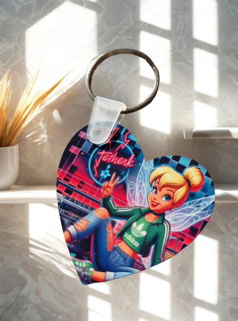 Schlüsselanhänger in Herzform