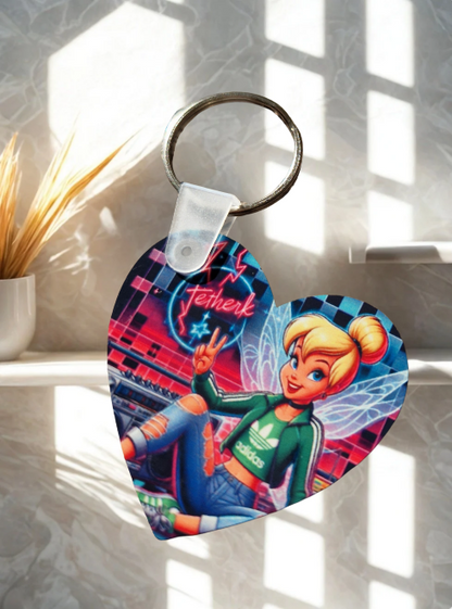 Schlüsselanhänger in Herzform