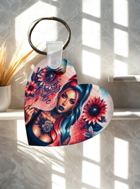 Schlüsselanhänger in Herzform