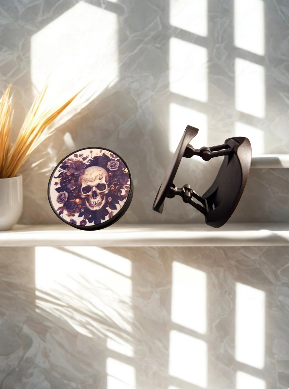 Popsockets / Pop-Up in schwarz