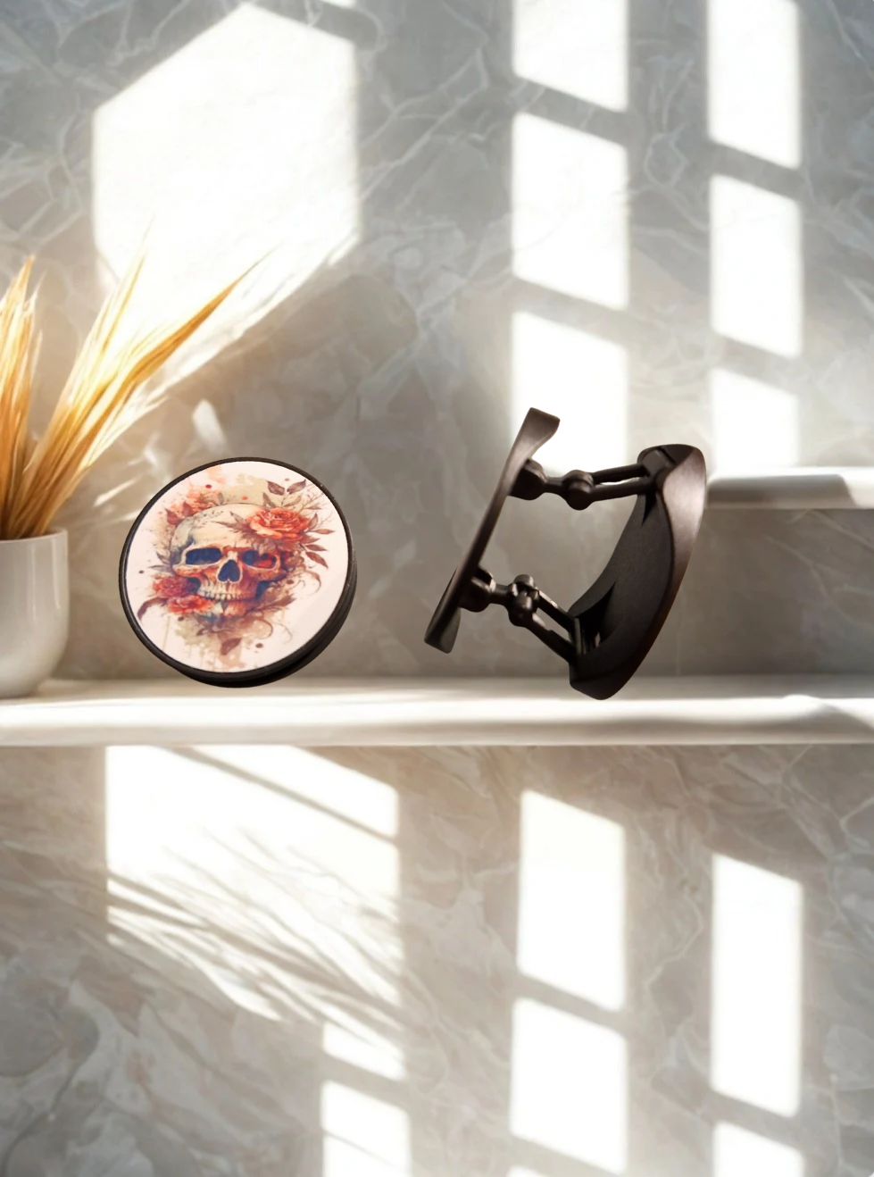 Popsockets / Pop-Up in schwarz