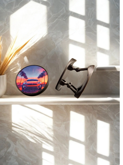 Popsockets / Pop-Up in schwarz