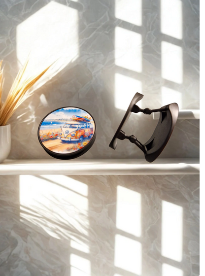 Popsockets / Pop-Up in schwarz