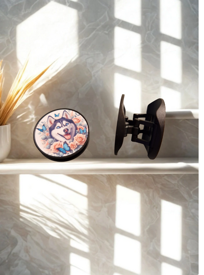 Popsockets / Pop-Up in schwarz