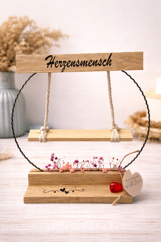 Herzschaukel „Herzensmensch“
